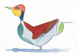aquarelle duck